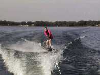 Kori wakeboarding