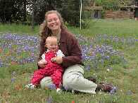 In A Blue Bonnets Field....