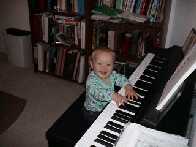 Playing Rune's Piano...